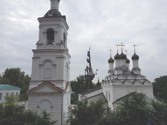Вид на Москву и Петра