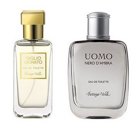Giglio Dorato и Nero d'Ambra от Bottega Verde