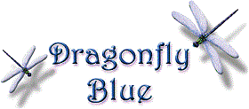 Dragonfly blue