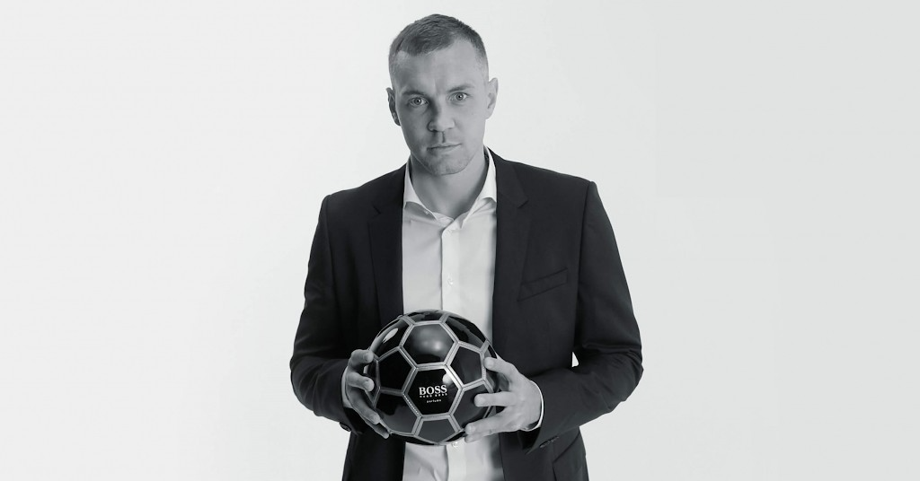 Hugo Boss и «Рив Гош» запустили конкурс #SuitChallenge для любителей футбола