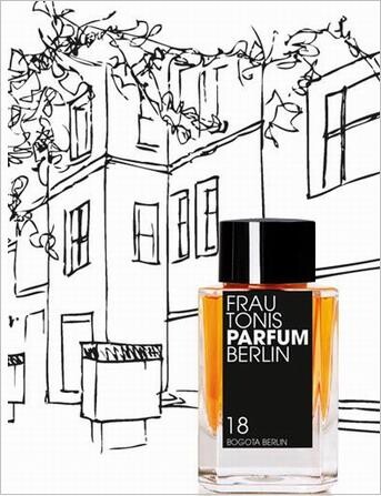 18 Bogota Berlin, 16 Galimar, 14 Grasse a toi и 06 Notre Temps от Frau Tonis Parfum