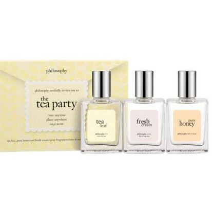 The Tea Party от Philosophy: Tea Leaf, Fresh Cream и Pure Honey – новая коллекция чайных ароматов