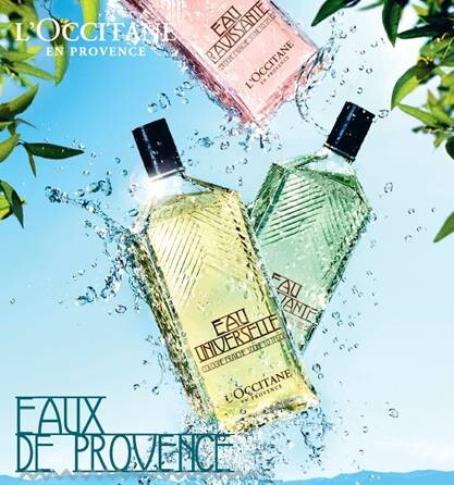 Eaux de Provence – первая коллекция одеколонов от L'Occitane