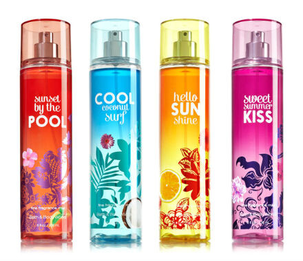 Летние коллекции от Bath and Body Works
