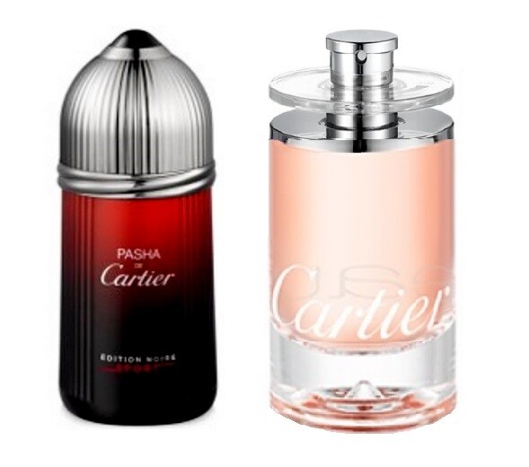 Eau De Cartier Essence De Paradis и Pasha de Cartier Edition Noire Sport от Cartier