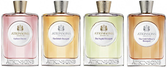 Fashion Decree Woman, The British Bouquet, The Nuptial Bouquet и The Odd Fellow Bouquet от Atkinsons