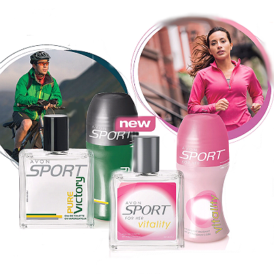 Sport for Her Vitality и Sport Pure Victory от Avon