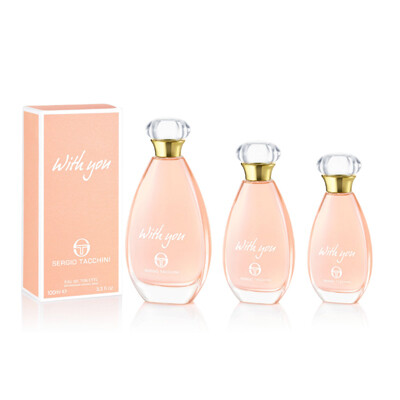 With You от Sergio Tacchini – новый женский парфюм, который отражает шикарный итальянский стиль