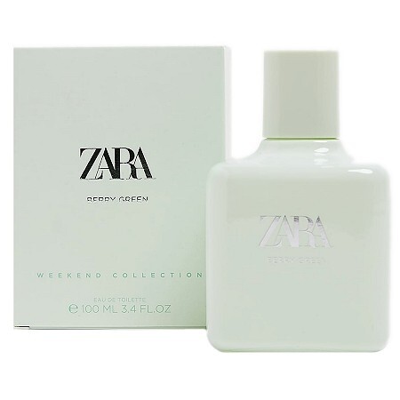 zara berry green perfume