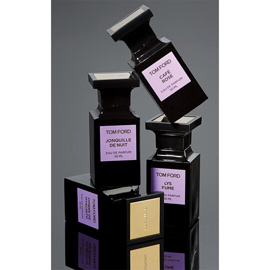 Cafe Rose от Tom Ford, Jonquille de Nuit от Tom Ford, Lys Fume от Tom Ford и Ombre de Hyacinth от Tom Ford – четыре новых аромата в коллекции Private Blend от известного американского модного бренда