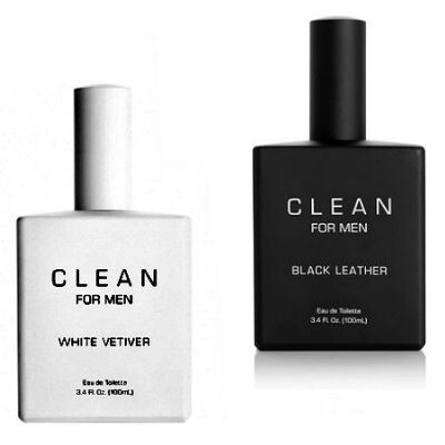 White Vetiver и Black Leather от Clean