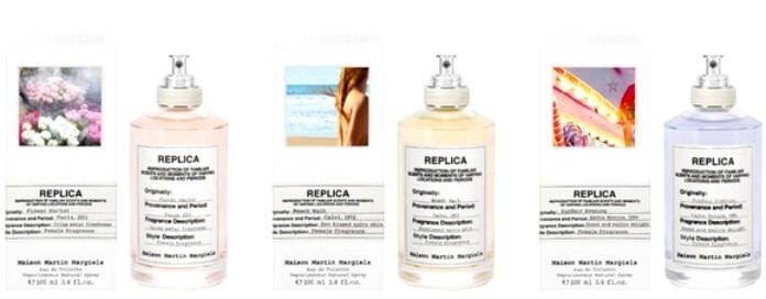 Replica Flower Market, Replica Beach Walk и Replica Funfair Evening – три новых аромата в парфюмерной коллекции Replica Collection от Maison Martin Margiela