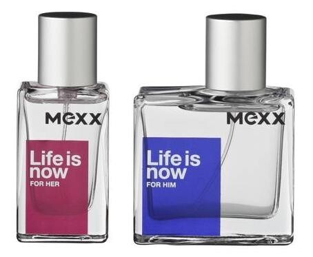 Новая пара ароматов Life is Now бренда Mexx