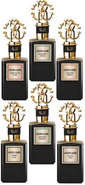 Roberto Cavalli Gold Collection - новая восточная линия ароматов