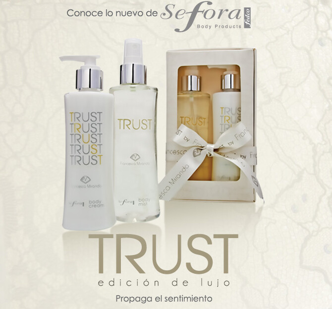 Trust – новый женский аромат от FEDCO и Франчески Миранды (Francesca Miranda)