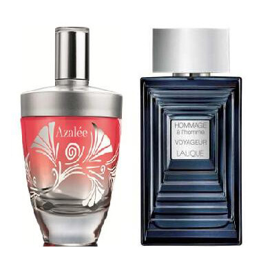 Azalee и Hommage a l'homme Voyageur от Lalique