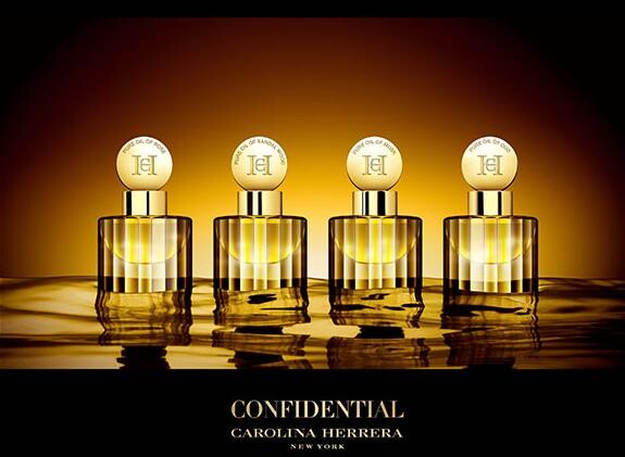Новая парфюмерная коллекция  Confidential Pure Oil бренда Carolina Herrera
