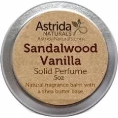 Astrida Naturals Sandalwood Vanilla Solid Perfume