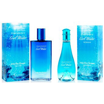 Cool Water Man Into the Ocean и Cool Water Woman Into the Ocean от Davidoff – два новых парных летних фланкера океанической тематики