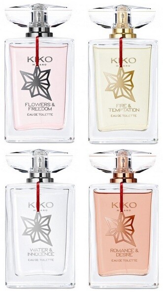 Flowers & Freedom, Fire & Temptation, Romance & Desire и Water & Innocence от Kiko