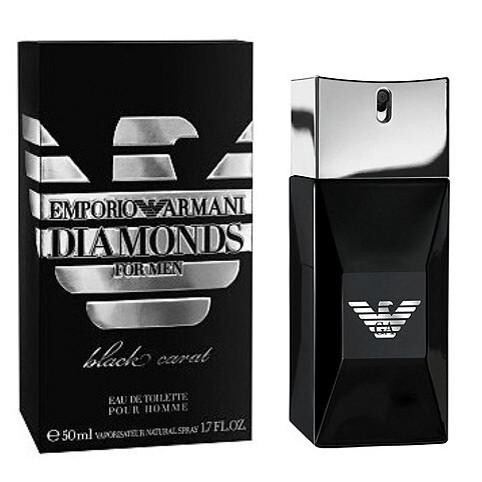 giorgio armani diamonds black carat