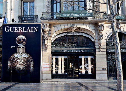 Вновь открыты обновленные магазины брендов Guerlain и Marionnaud на Елисейских Полях в Париже