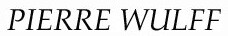 Pierre Wulff
