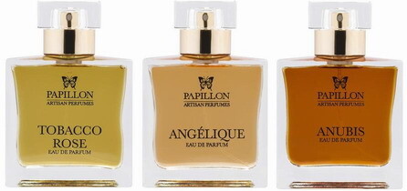 Anubis, Angelique и Tobacco Rose от Papillon Artisan Perfumes