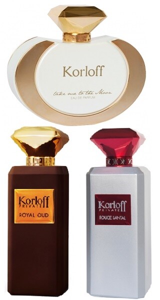 Take Me To The Moon, Royal Oud и Rouge Santal от Korloff  Paris