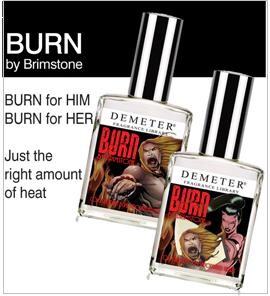 Burn by Brimstone for Her и Burn by Brimstone for Him от Demeter Fragrance