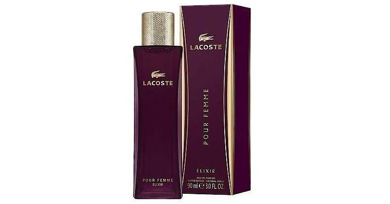 Elixir — новинка 2019 года в коллекции Lacoste Pour Femme