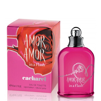 Amor Amor In a Flash от Cacharel – новый фланкер женского аромата на день Святого Валентина