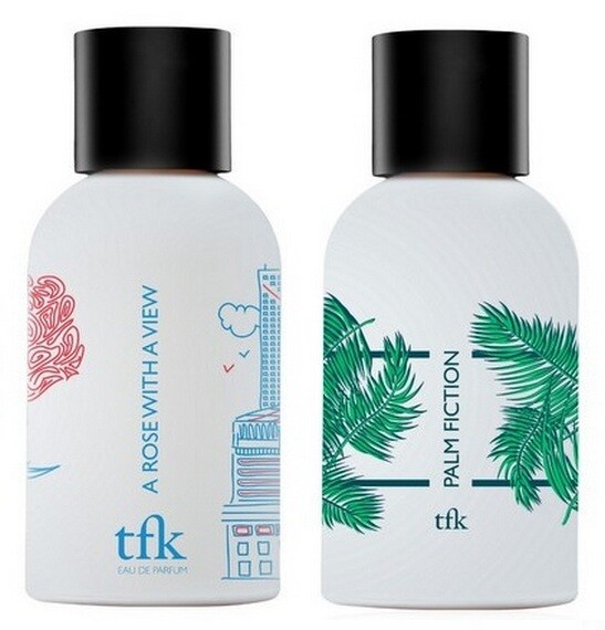 Palm Fiction и A Rose With A View от The Fragrance Kitchen