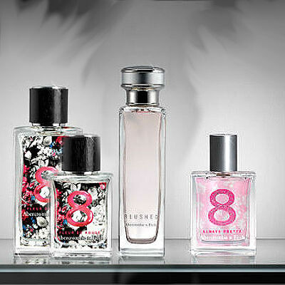Blushed, 8 Fleur de Rouge и 8 Always Pretty от Abercrombie & Fitch