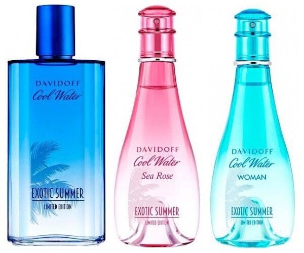 Davidoff: Cool Water Exotic Summer - новая линия летних ароматов