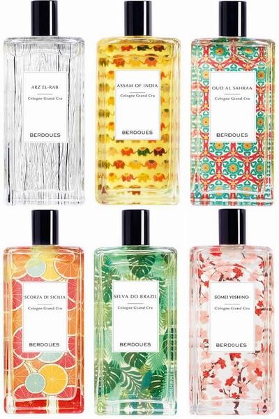 Новая коллекция одеколонов Colognes Grand Crus бренда Parfums Berdoues