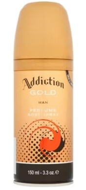 Conquest Personal Care Addiction Gold Man Perfume Body Spray