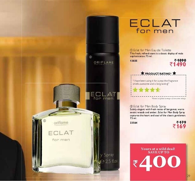 eclat oriflame man