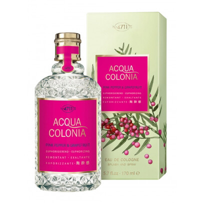 4711 Acqua Colonia Pink Pepper & Grapefruit от Maurer & Wirtz – новый свежий тропический унисекс аромат