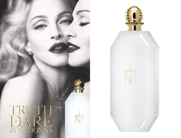 Мадонна (Madonna) запустила рекламную компанию своего дебютного аромата Truth or Dare