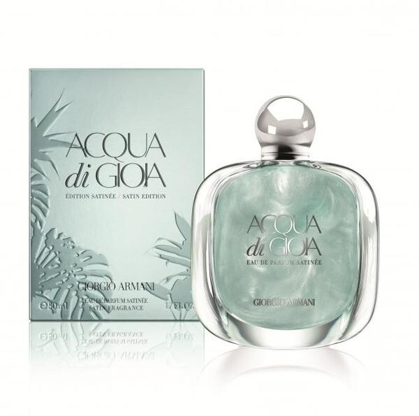 Новый аромат Acqua di Gioia Edition Satinée от Giorgio Armani