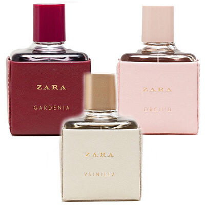 Gardenia, Orchid и Vanilla от Zara