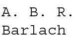 A.B.R. Barlach