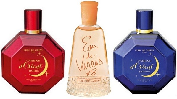 Eau de Varens No 8, Varens d`Orient Rubis и Varens d`Orient Saphir от Ulric de Varens