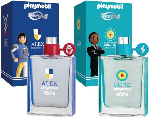 Koto Parfums: Playmobil Super 4 – новые ароматы Gene и Alex