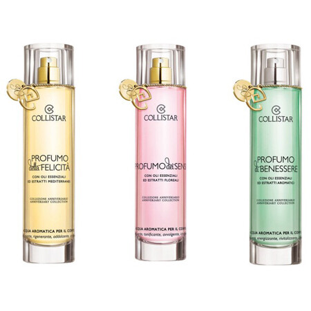 Collistar представляет: Profumo di Benessere, Profumo della Felicita и Profumo dei Sensi от Collistar