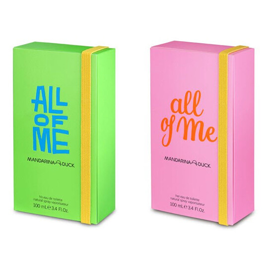 All of Me for Him и All of Me for Her – новый парфюмерный дуэт от Mandarina Duck