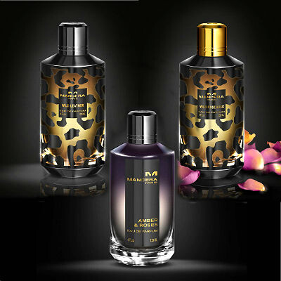 Wild Leather, Wild Rose Aoud and Amber & Roses от Mancera