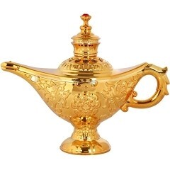 Jean-Pierre Sand Magical Lamp Gold