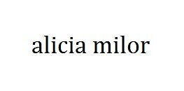 Alicia Milor